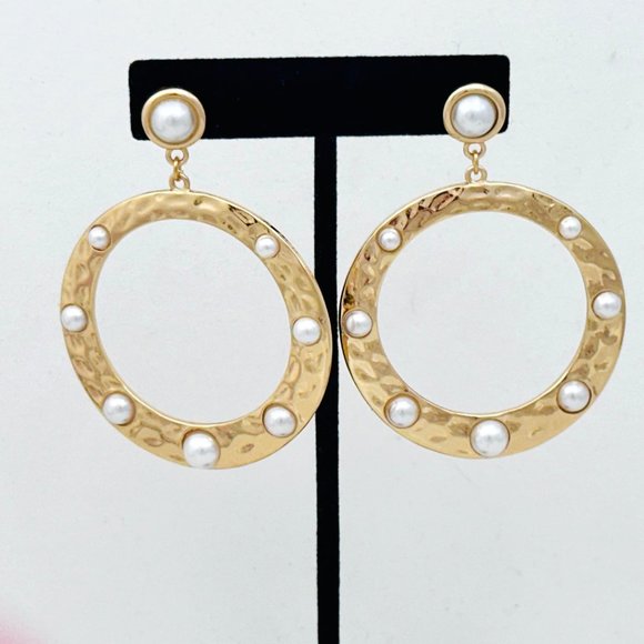 Park Lane Gold Tone Angel Earrings - NWT - Picture 4 of 5